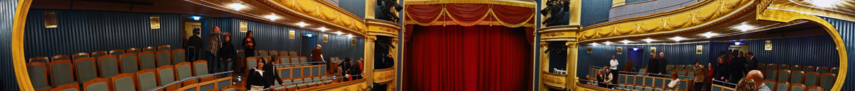 Blick aus der Fremdenloge des Meininger Theaters 2011
